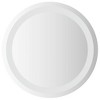 vidaXL LED Bathroom Mirror Transparent Glass Medium Bathroom Mirror - 2 of 4