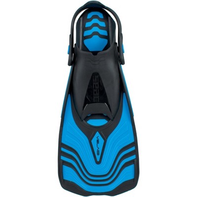 SEAC Vela OH Snorkeling and Pool Swimming Short Fins with Adjustable Strap