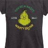 Women's - Dr. Seuss - The Grinch Nasty Wasty Skunk Short Sleeve Graphic T-Shirt - 2 of 4