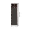 Unique Bargains Gravity Chair Replacement Fabric with Cord Kit ,Brown Flower Color - 2 of 4