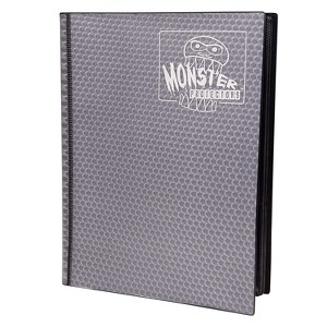 Monster Binder - 9 Pocket Trading Card Album - Holofoil Gray - Holds 360 Yugioh  Magic  and Pokemon Cards - 1 of 4