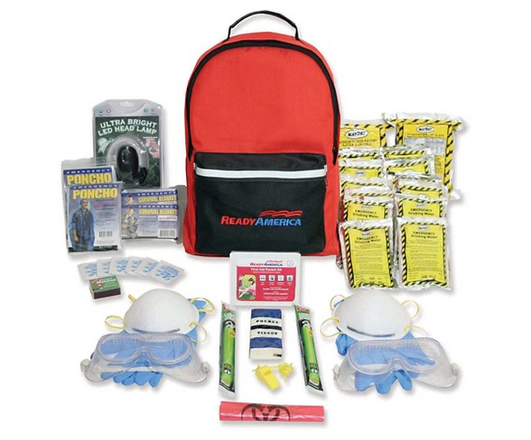 Ready America Emergency Grab 'n Go 2 Person Fire/Blackout Kit