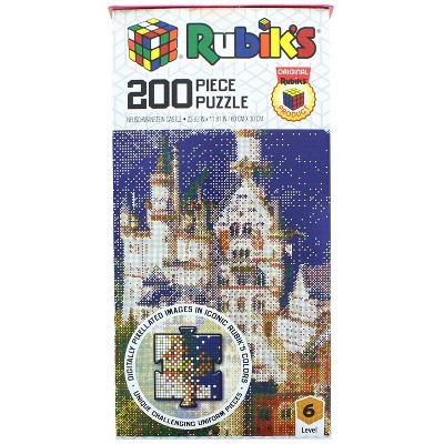 Rubik's Neuschwanstein Castle 200 Piece Jigsaw Puzzle