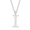 Slickblue Personalized Stainless Steel Initial Necklace, 16" Chain with 2" Extender, Rose Gold/Silver, Choose Letter I-Z - 3 of 3