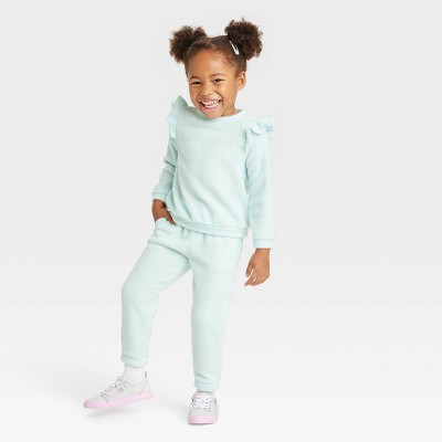 toddler girl jogger set