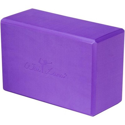 Wai Lana Foam Yoga Block (Purple, 4-inch)