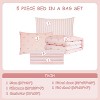 LISM Bedding Sets with Comforter,Sheets,Pillowcase and Sham for Girls - 2 of 4
