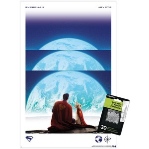 Trends International DC Comics Superman (2025) - Moon Teaser One Sheet Unframed Wall Poster Prints - 1 of 4