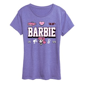 Women's - Barbie - Barbie Jersey Short Sleeve Graphic T-Shirt - 1 of 3