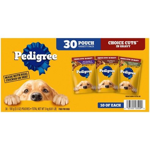 Pedigree dog clearance gravy