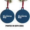 California State University Monterey Bay Primary Logo Aluminum Holiday Christmas Tree Ornament - 4 of 4