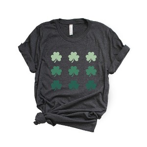 Simply Sage Market Women's Clover Chart Short Sleeve Graphic Tee - 1 of 4