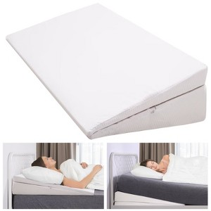 Dccred Bed Wedge Pillow, Extra Large Memory Foam Bed Wedge Pillow, Twin/Queen/King Plus - 1 of 4