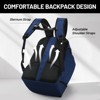 Generic Basketball Backpack Bags Sports Gym Backpacks with Shoe Compartment and Ball Holder - 4 of 4