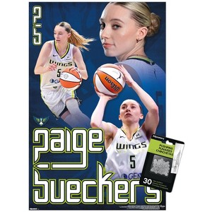 Trends International WNBA Dallas Wings - Paige Bueckers 25 Unframed Wall Poster Prints - 1 of 4