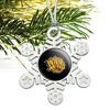 Arkansas at Pine Bluff Primary Logo Metal Snowflake Christmas Tree Holiday Ornament - 2 of 3