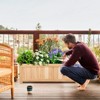 Tangkula Outdoor Wood Planter Raised Garden Bed Elevated Planter Box Kit for Backyard Patio - 3 of 4