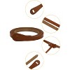 INSPIRE CHIC Women's Skinny Waistband No Buckle Fit to Dress Adjustable Belt - 2 of 4