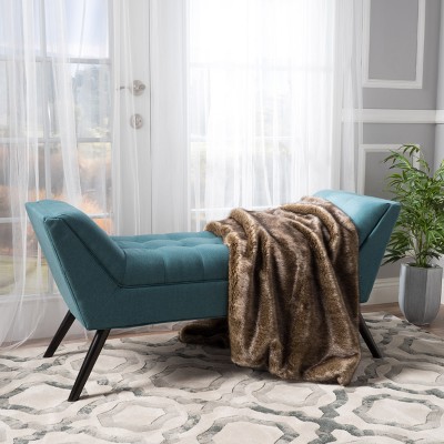 Demi Tufted Bench - Christopher Knight Home