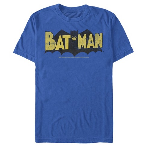 Men's Batman Vintage T-shirt - Royal Blue - 3x : Target