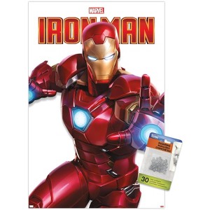 Trends International Marvel Comics - Iron Man Feature Series Unframed Wall Poster Prints - 1 of 4