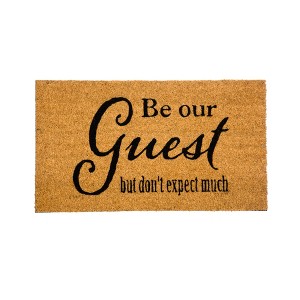 28" x 16" Nature Coir Mat, Guest - 1 of 4