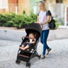 Infans Lightweight Baby Stroller Aluminium Frame w/ Net for Travel Black - 3 of 4