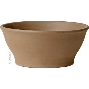 Deroma Clay Low Bowl Bowl Planter Terracotta - 12.6 in. - Case of 2 - 1 of 1