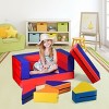 Infans 4-in-1 Crawl Climb Foam Shapes Playset Softzone Toy Toddler Preschoolers Kids - 2 of 4