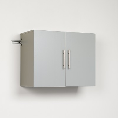 Hangups Upper Storage Cabinet Light Gray - Prepac