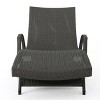 PAGED Patio Chaise Lounges Set of 2 Wicker Recliner Tiltable Lounge Chair for Garden, Poolside - 2 of 4
