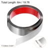 Unique Bargains Self-Adhesive Stainless Steel Mirror Finish Peel and Stick Wall Trim - 2 of 4