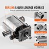 VEVOR Hydraulic Log Splitter Pump, 11GPM, 2 Stage 3000PSI Wood Log Splitter Pump, 1'' Inlet 1/2'' NPT Outlet 3600 RPM Aluminum, Silver - 4 of 4