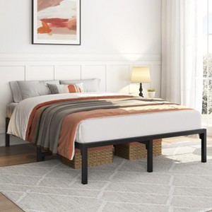 Yaheetech Quick Lock Screw-free Easy Assembly Bed Frame with Ultra-Durable Support - 1 of 4