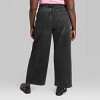 Women's High-Rise Curvy Baggy Jeans - Wild Fable™ - 3 of 3