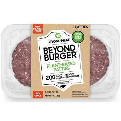 Beyond Meat Beyond Burger Plant-Based Patties - 8oz/2ct