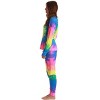 #followme Tie Dye 2 Piece Jogger Thermal Pajama Set for Women 6862-10575-XXL - 2 of 3