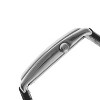 Peugeot Men's 40 x 24 mm Silver Large Remote Sweep Leather Strap watch - 3 of 4