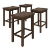 Now Furniture 24" Counter Stool, Wooden Backless Bar Height Kitchen Stool - 2 of 4