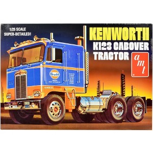 Skill 3 Model Kit Kenworth K-123 Cabover Truck Tractor "Gulf Oil" 1/25 Scale Model by AMT - 1 of 4
