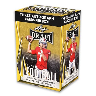 2023 Leaf Draft Football Trading Card Blaster Box : Target