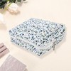 Unique Bargains Women's Floral Octagonal Travel Cosmetic Bag 1 Pc - image 3 of 3