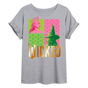 Women's - Wicked -  Oversized Graphic T-Shirt - 1 of 4