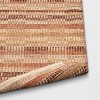 2'x3' Handwoven Accent Rug Brown - Threshold™: Rectangle, Low Pile, Indoor, Cotton & Jute, Entryway Rug - 4 of 4