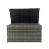 Cesicia Outdoor Storage Box, 200 Gallon Wicker Patio Deck Boxes with Lid, for Kids Toys, Pillows, Towel - 3 of 4