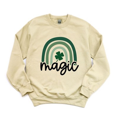 Simply Sage Market Women's Graphic Sweatshirt Magic Rainbow