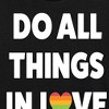 Women's - Instant Message - Do All Things in Love Short Sleeve Graphic T-Shirt - 2 of 4