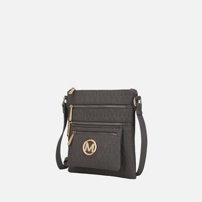 MKF Collection Jessy M Signature Handbag Vegan Leather Women’s Crossbody Bag by Mia K
