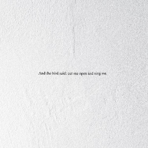 Prairie And The Bird Said Cut Me Open And Sing Target