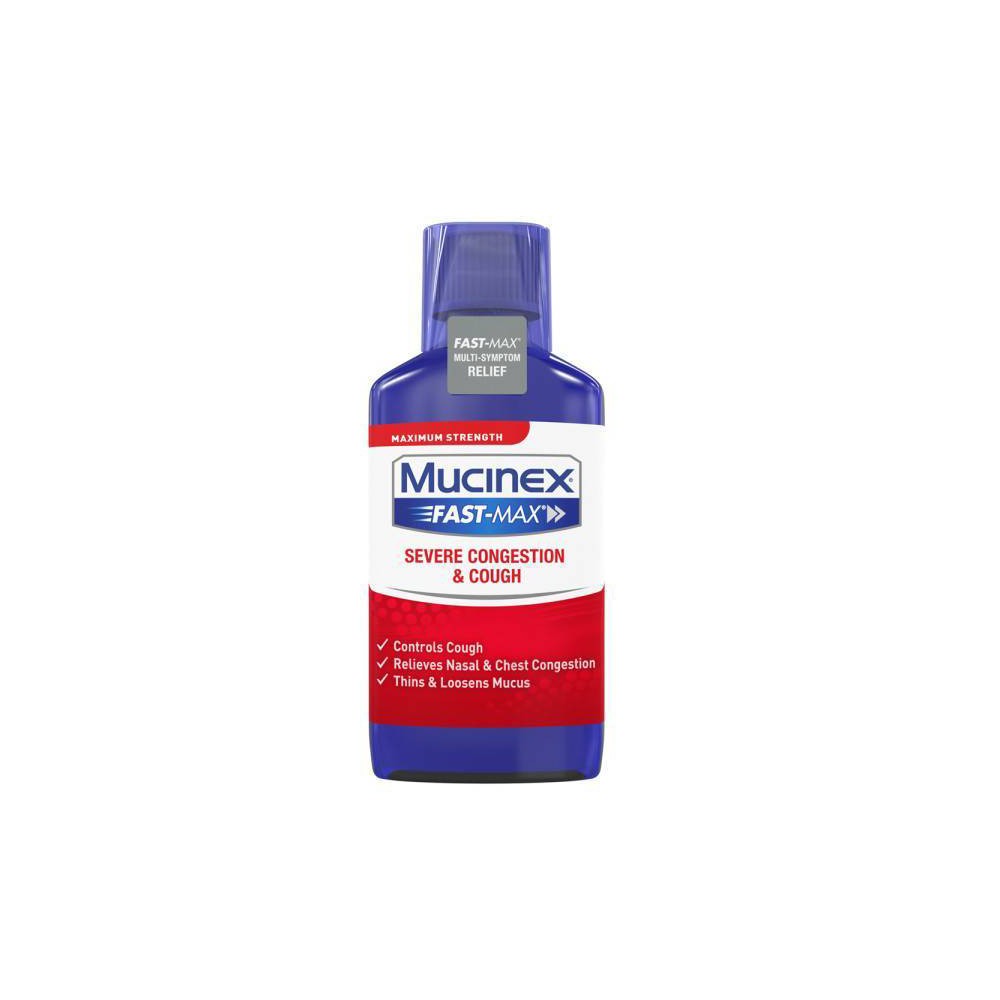 UPC 363824019697 product image for Mucinex Fast-Max Severe Congestion & Cough Relief Liquid - 9 fl oz | upcitemdb.com